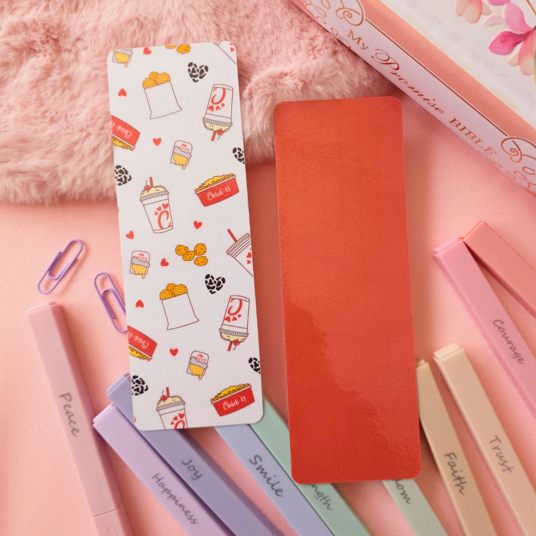 White Chicken Bookmark