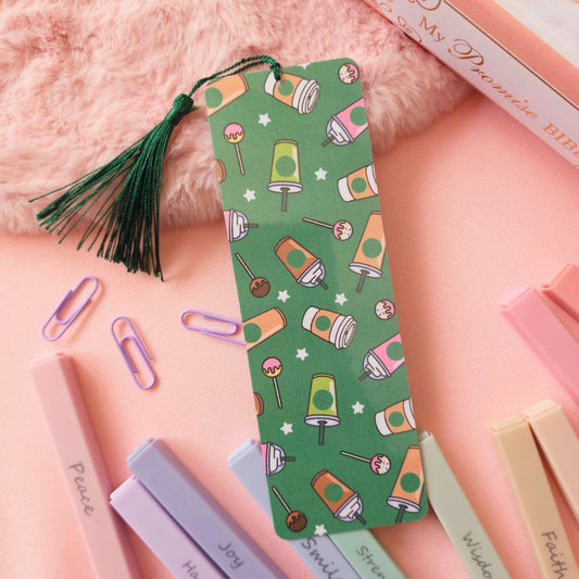 Green Coffee Bookmark