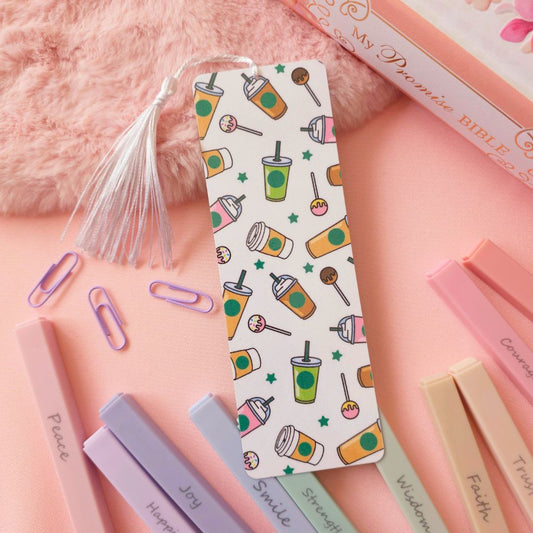 White Coffee Bookmark