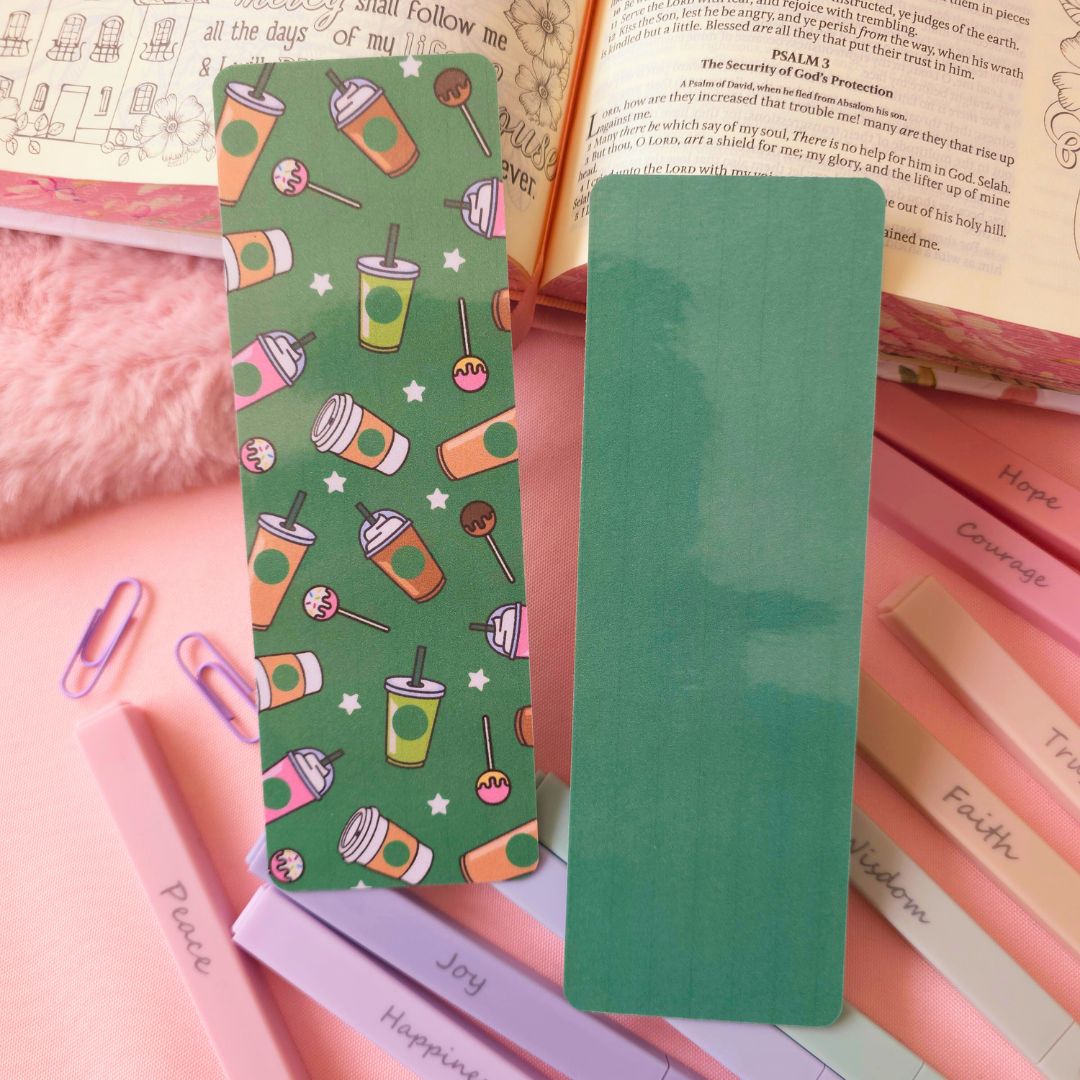 Green Coffee Bookmark
