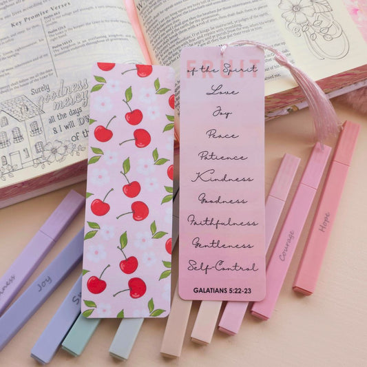 Fruit of the Spirit Bookmark - Cherry