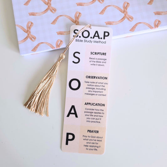 SOAP Bookmark - Brown