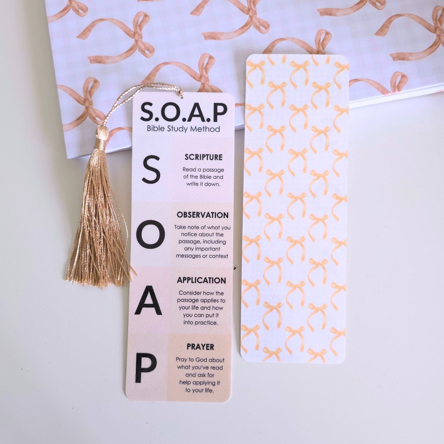 SOAP Bookmark - Brown