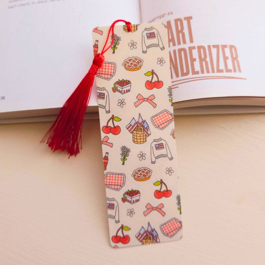 Vintage America Bookmark - Beige