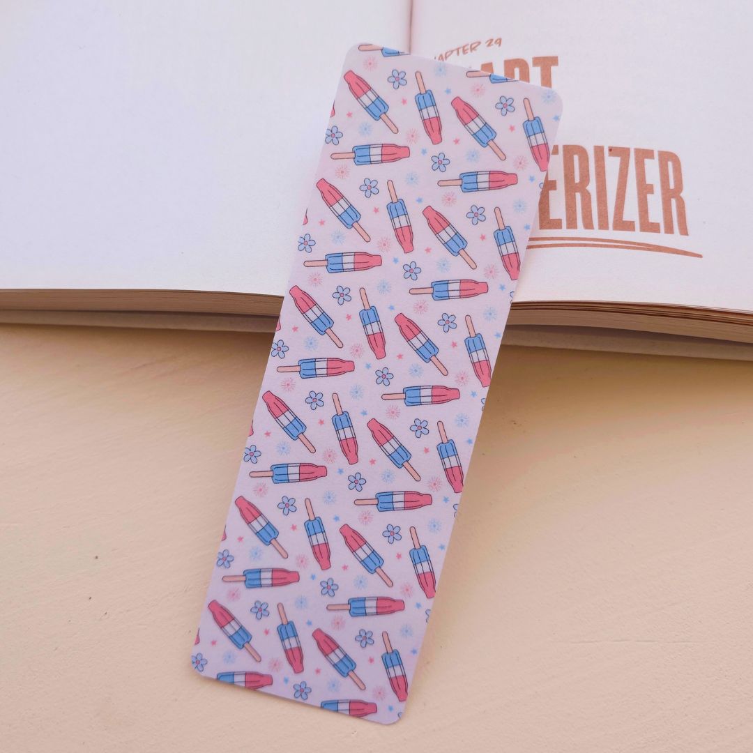 Popsicles Bookmark - Pastel